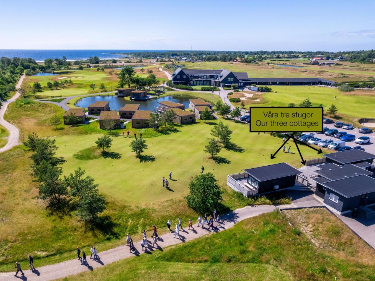 Halmstad Golfarena Stugor Exterior photo