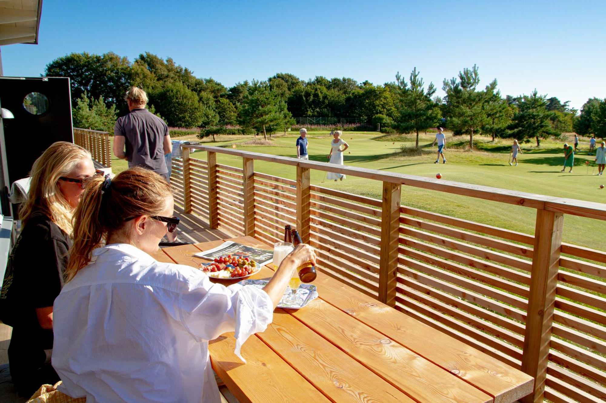 Halmstad Golfarena Stugor Exterior photo